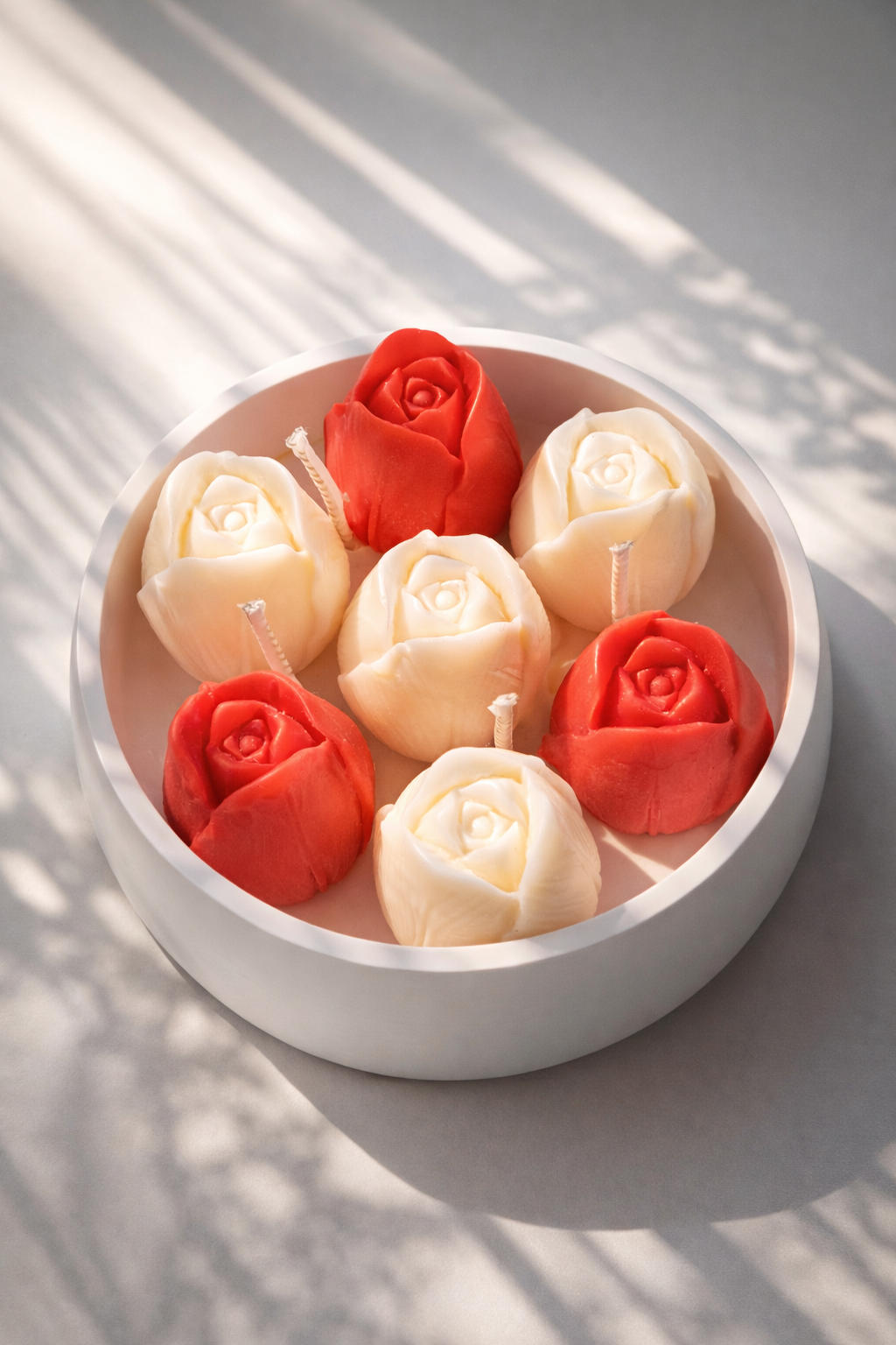 LumenAura™ Tulip Signature Candle Set